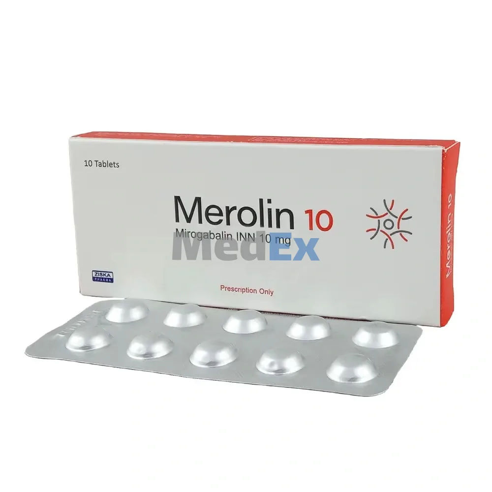 Merolin 10 mg Packaging