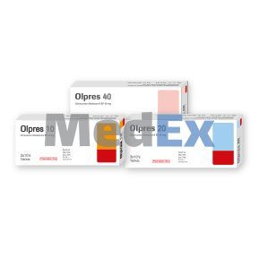 Olpres 40 mg Packaging