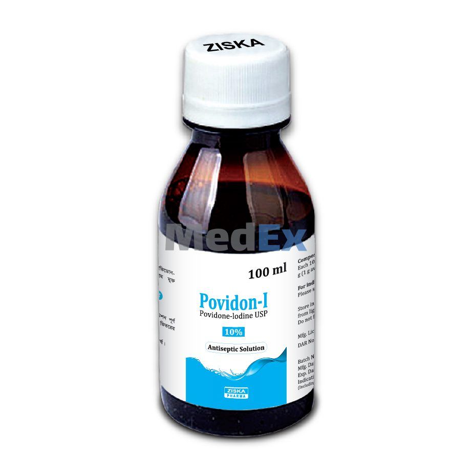 Povidon-I 10% w/v Packaging
