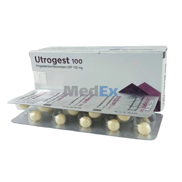 Utrogest 100 mg Packaging