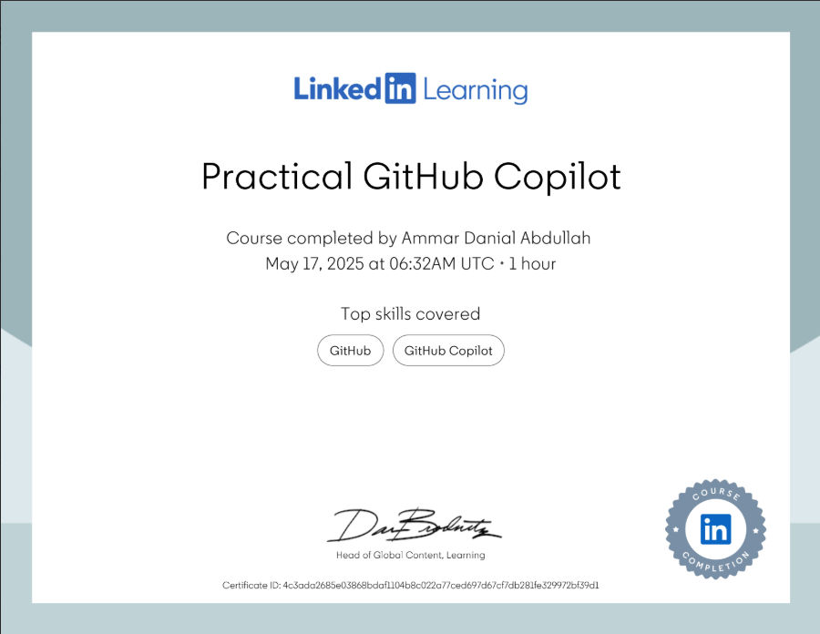 Practical GitHub Copilot