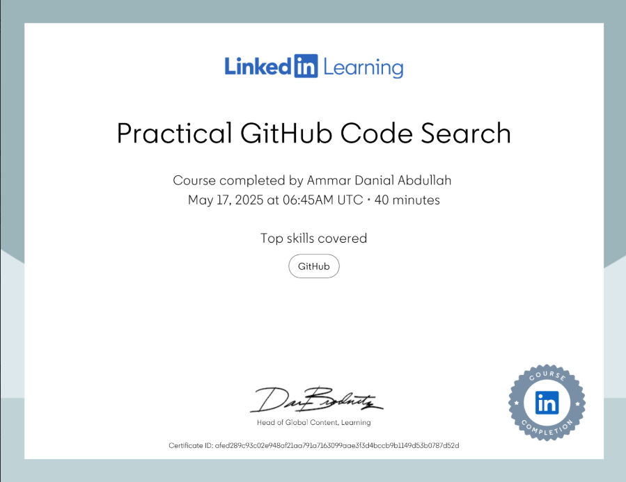 Practical GitHub Code Search