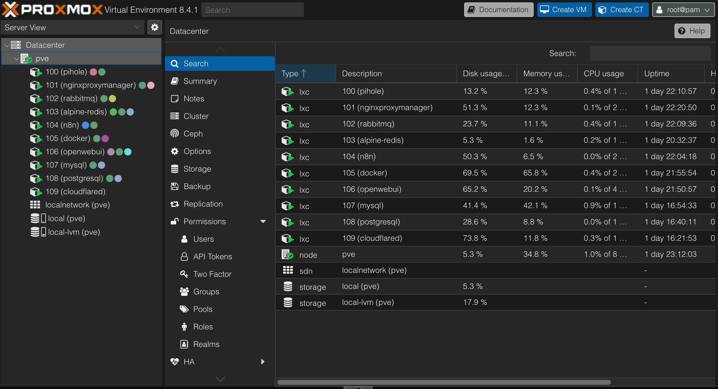 Proxmox di Hyper-V
