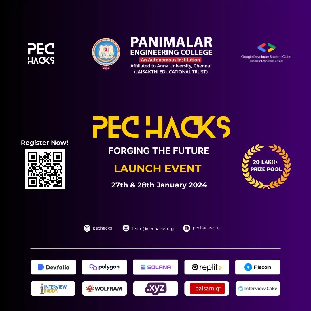 PEC Hacks 2024 Launch