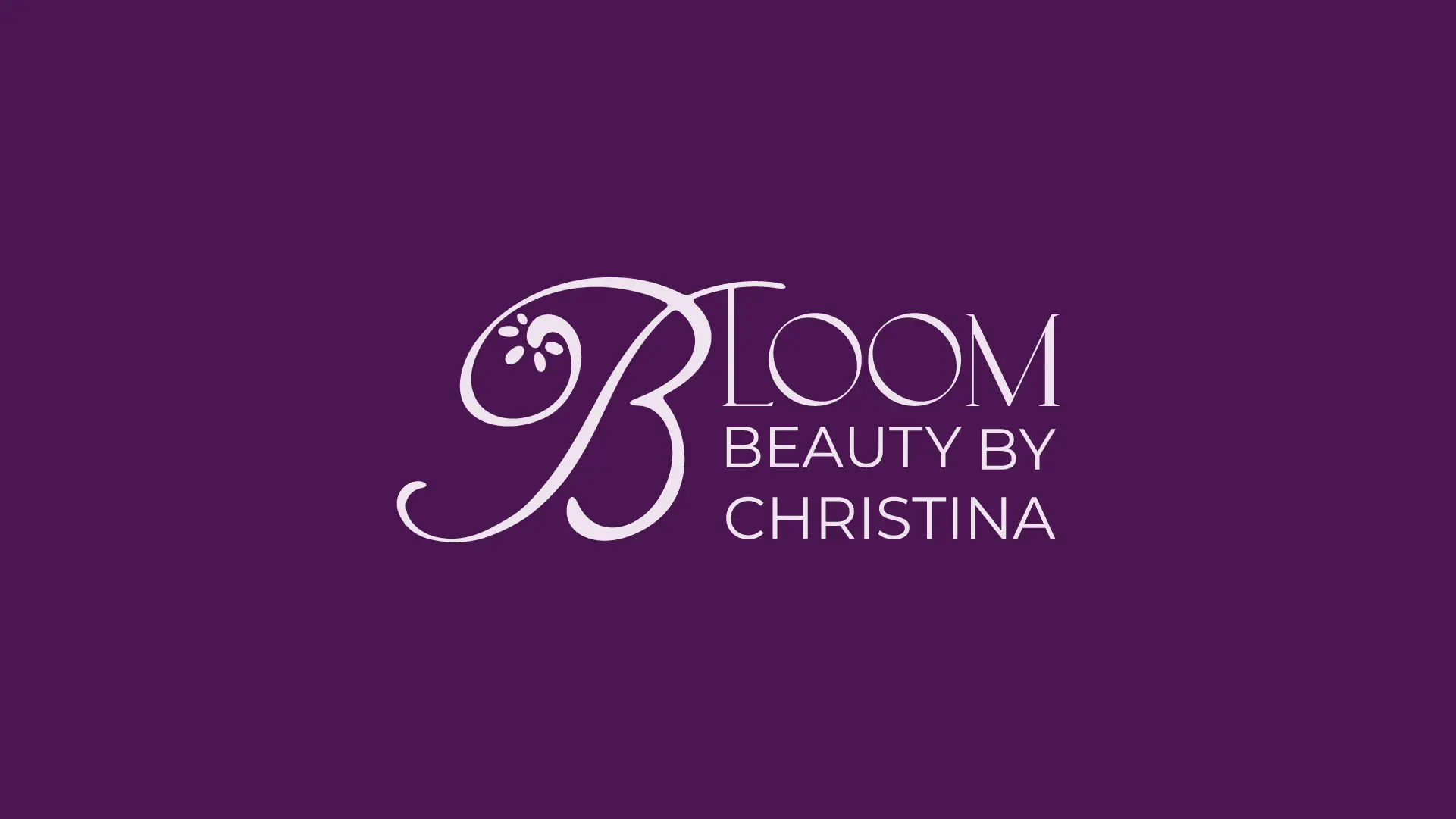 Bloom Beauty skincare packaging range by Amelie Dimech