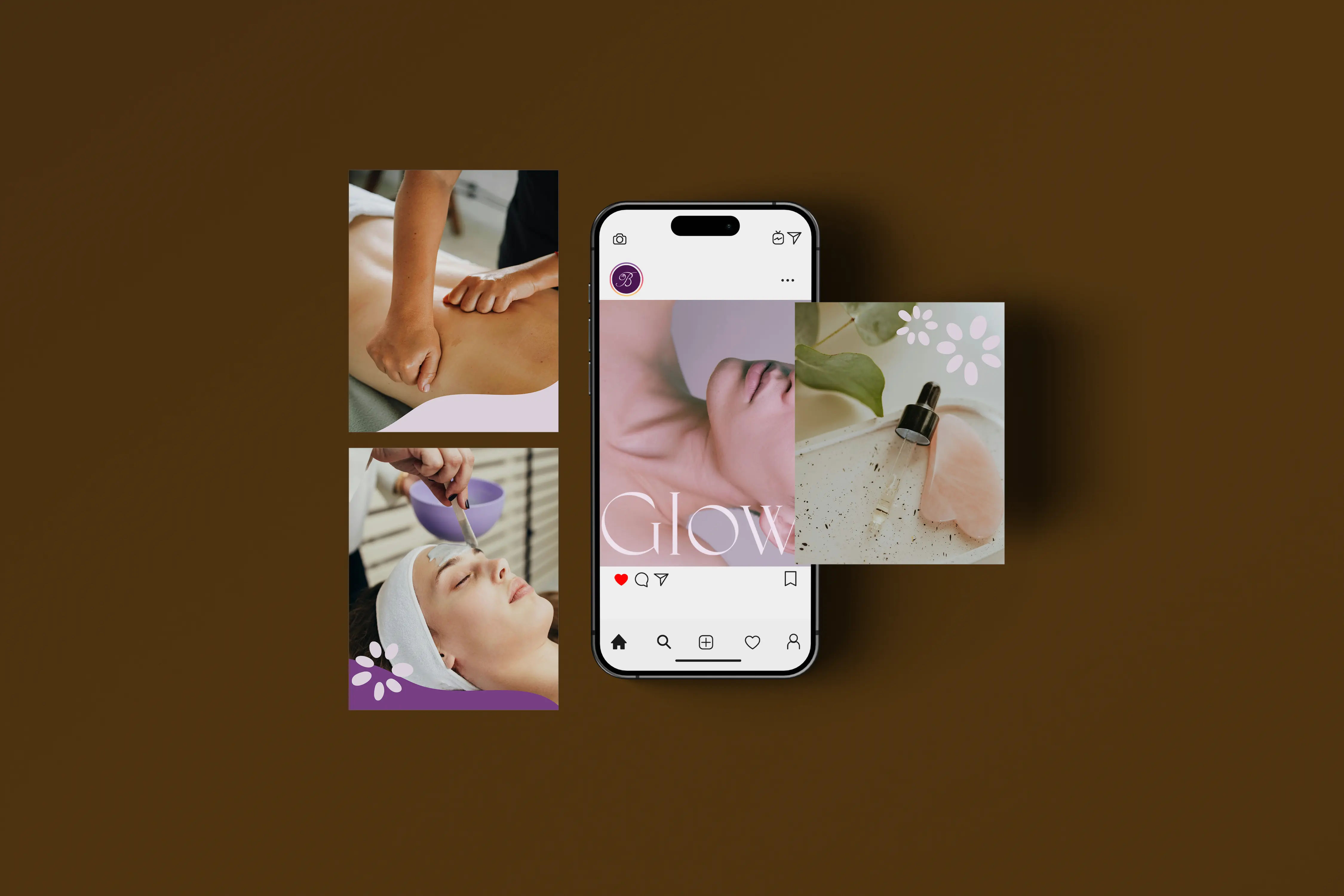 Bloom Beauty brand identity and packaging design Malta
