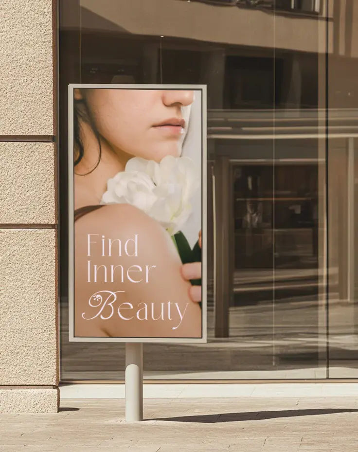 Bloom Beauty branded stationery and press gifting materials