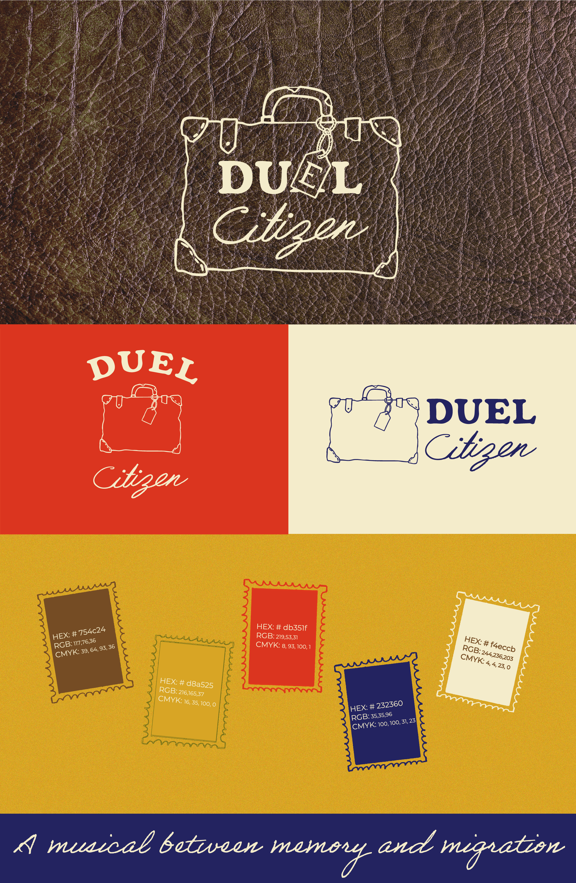 Duel Citizen full brand identity system