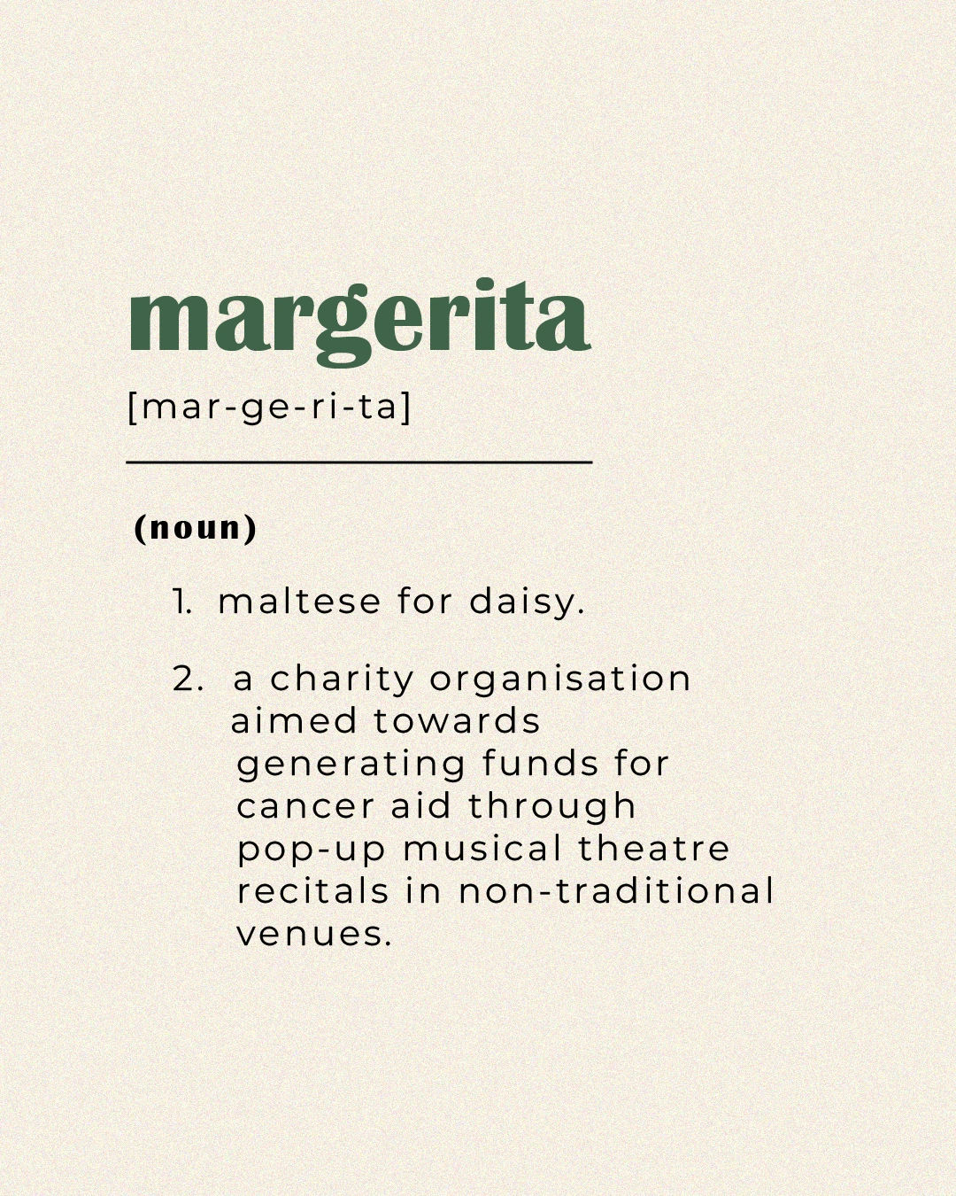 Margerita website services section detail