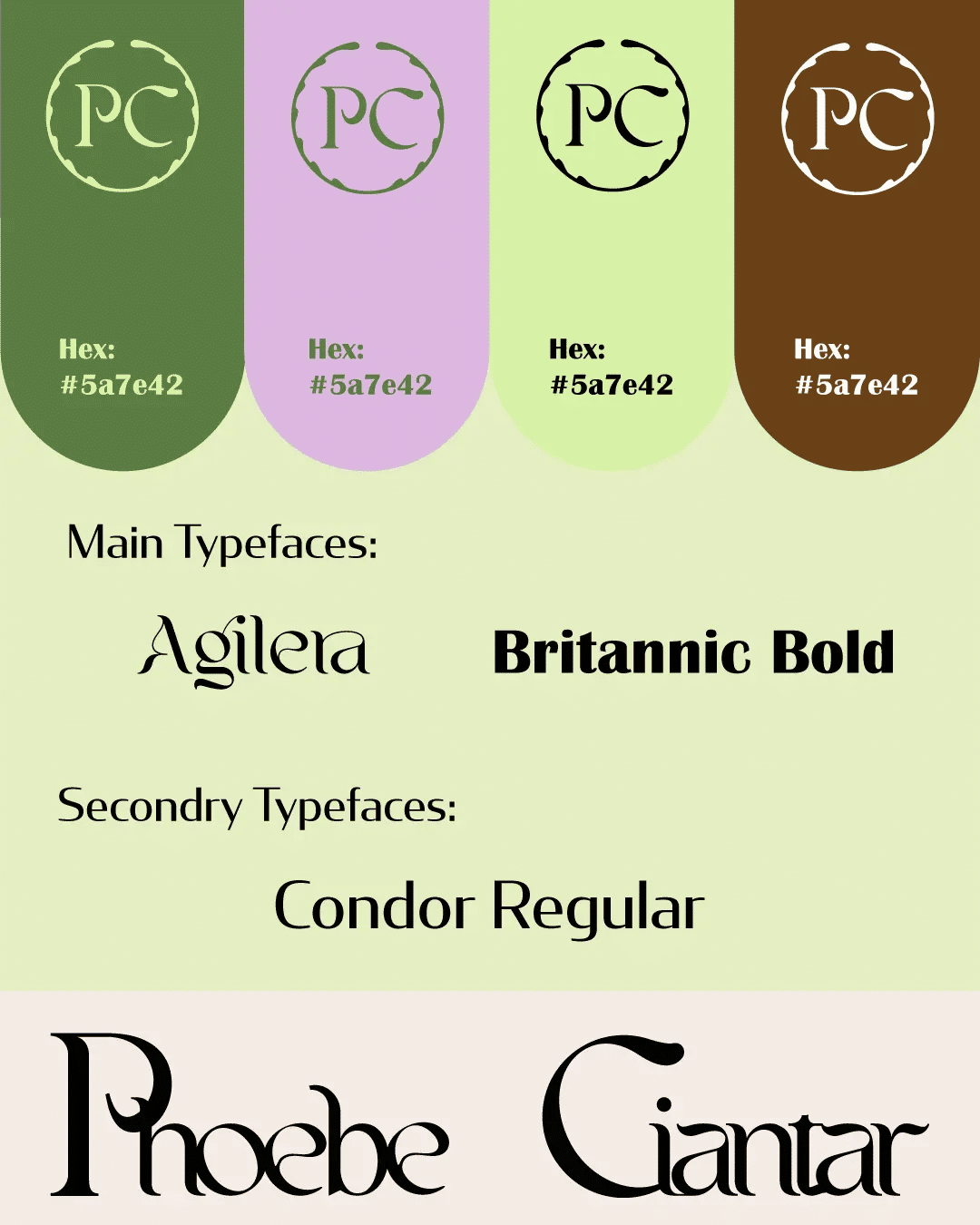 Duel brand identity - colour in application