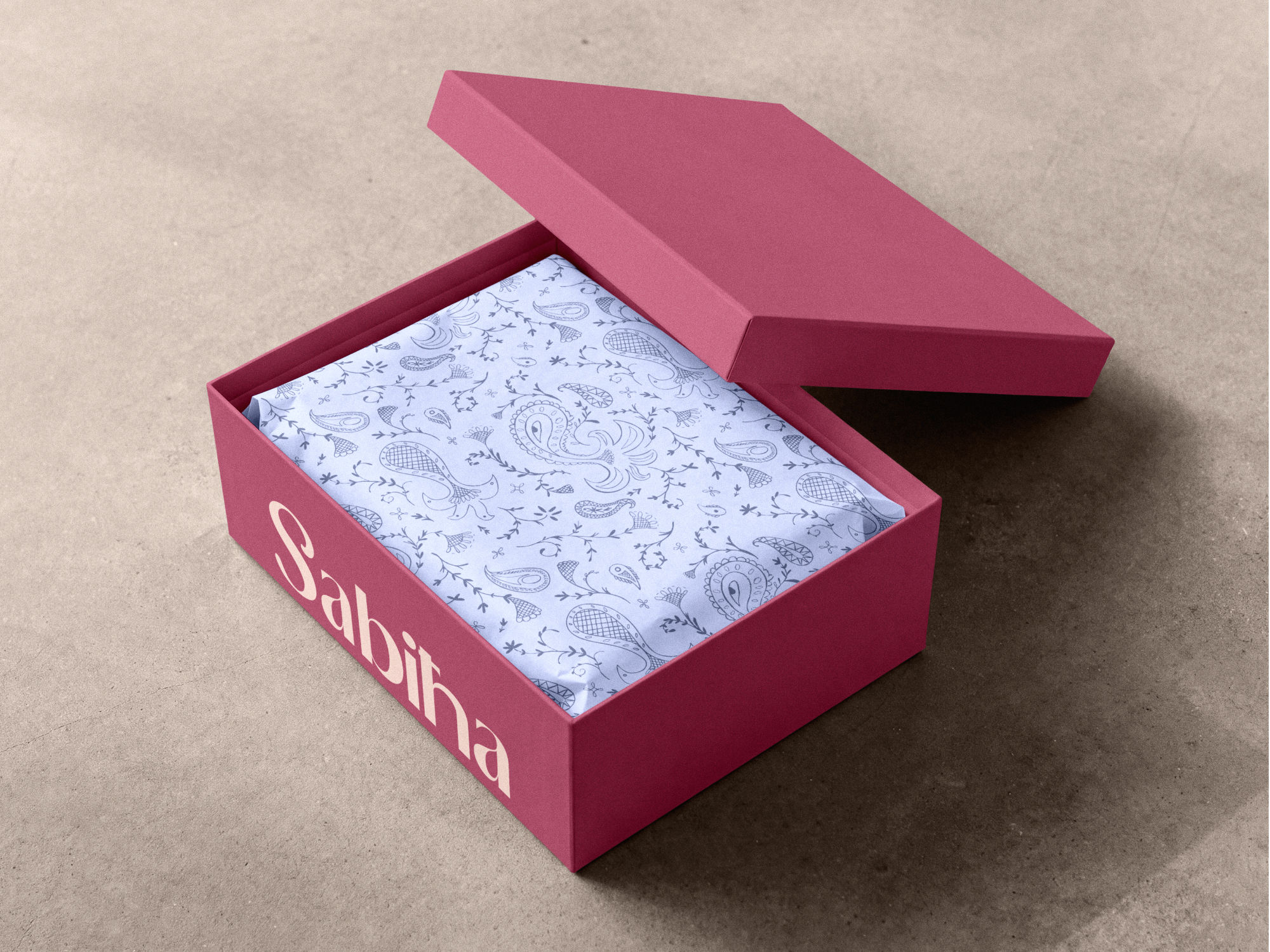 Sabiha typography system detail