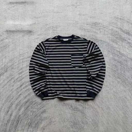 Fyredwrld Striped Long Sleeve navy