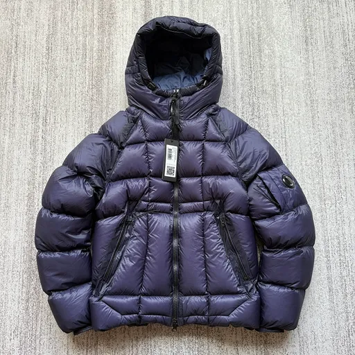 BLUE CP DD SHELL PUFF JACKET