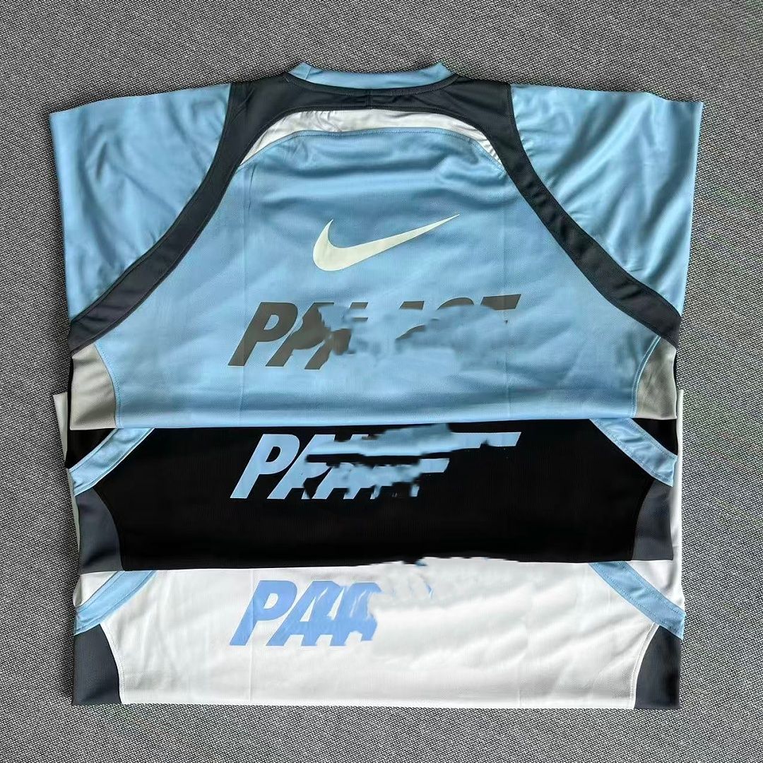 Palace X Nike White and Black Jerseys
