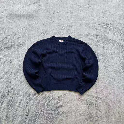 Fyredwrld Navy Knit Sweater