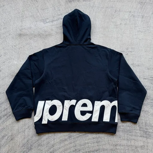 Supreme big logo hoodie