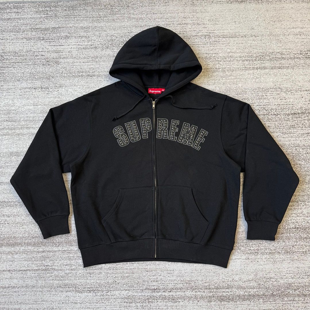 Supreme BB Simon Zip Up Hoodie Black