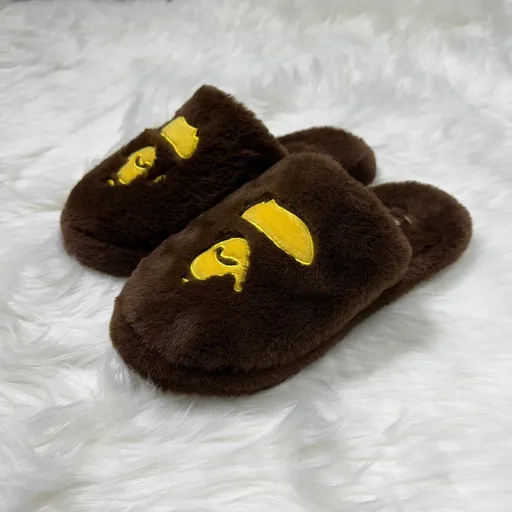 Bape Ape Head Slipper - Brown