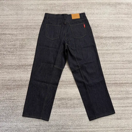 Up in flames baggy jeans