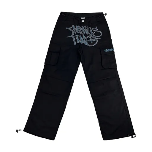 Minustwo Diamond-Studded Cargo Pants