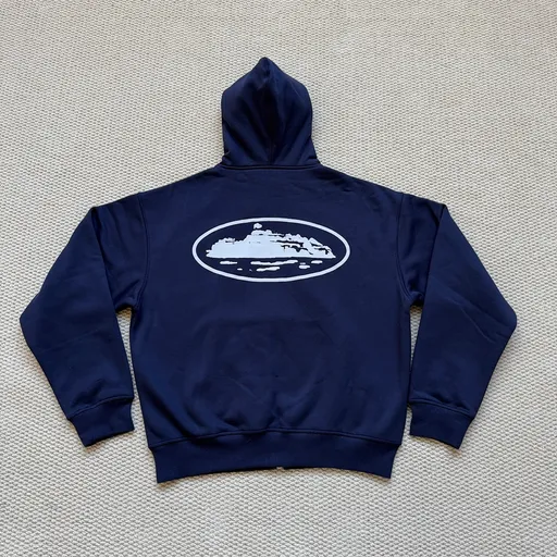 Corteiz Logo Tracksuit Navy Color