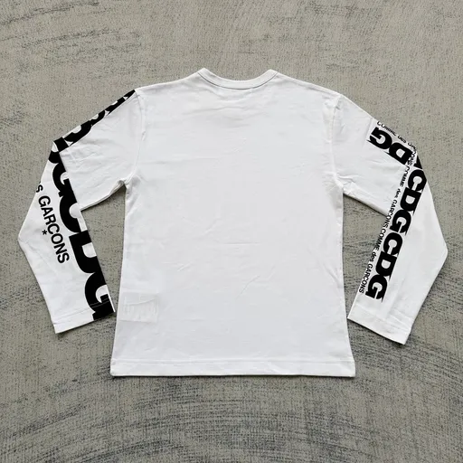 Comme des Garçons Sleeve Print Long Sleeve