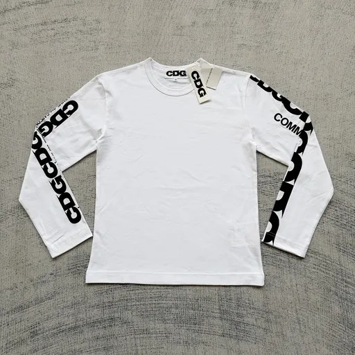 Comme des Garçons Sleeve Print Long Sleeve