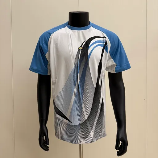 Nike TN Jersey (White and Blue)