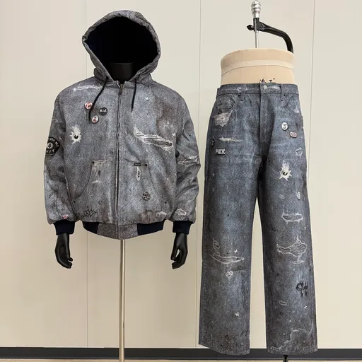Supreme Trompe L'Oeil Loose Fit Jeans