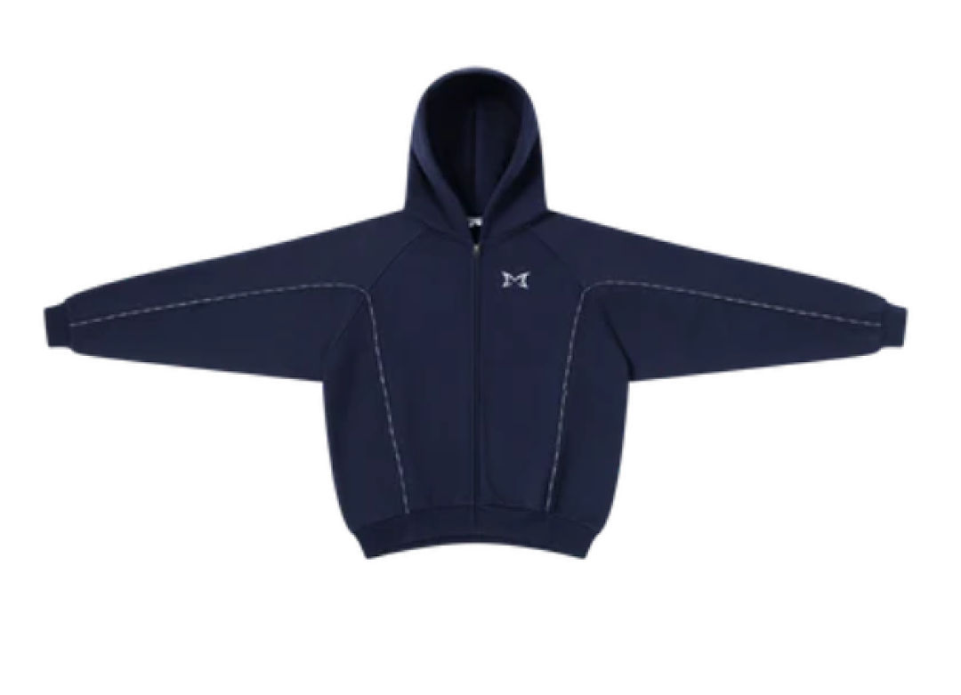 Mertra Piping Tracksuit Navy
