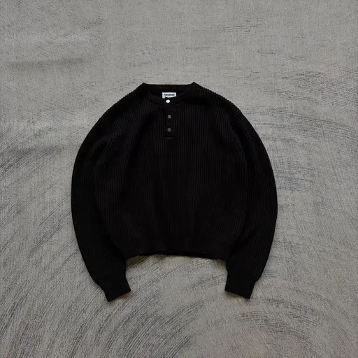 Fyredwrld FISHERMAN KNIT HENLEY