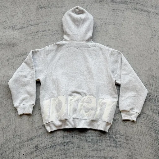 Supreme big logo hoodie