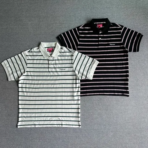 Supreme WEEK3 Washed Stripe Polo