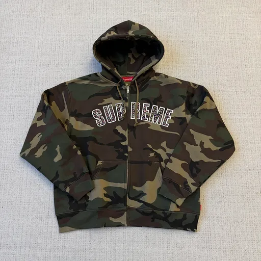 Supreme bb simon zip up hoodie