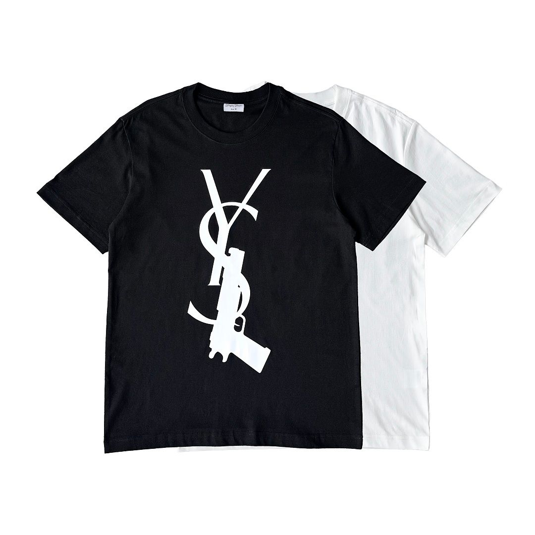 Slim Fit Trigger Monogram Tee