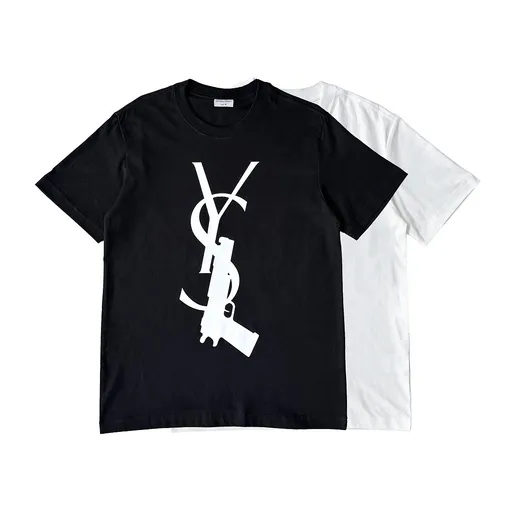 Slim Fit Trigger Monogram Tee