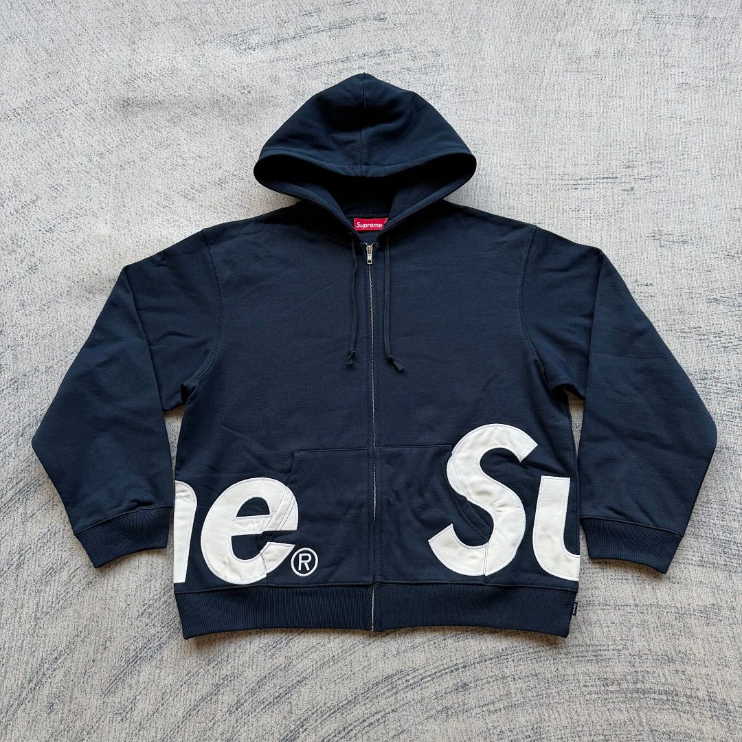 Supreme big logo hoodie