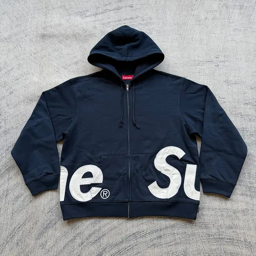 Supreme big logo hoodie