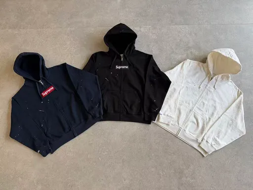 Supreme MM6 ZIP UP HOODIE BEST Black