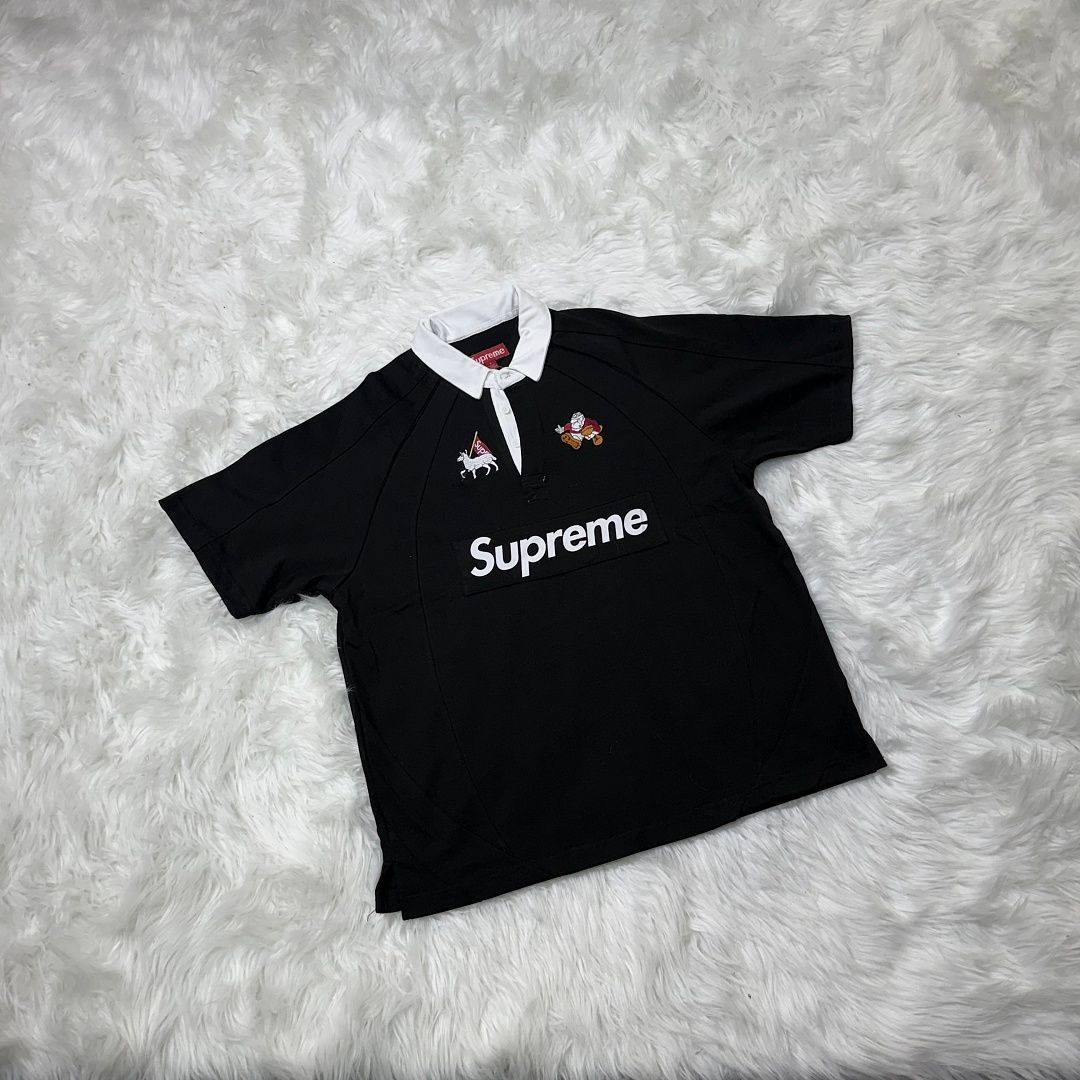 Supreme Rugby Polo Black