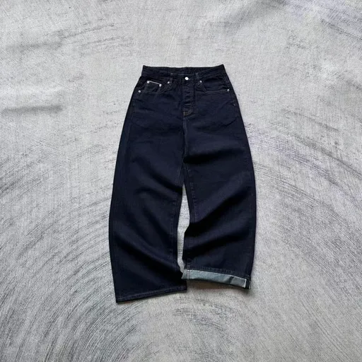 Fyredwrld navy japanese selvedge denim