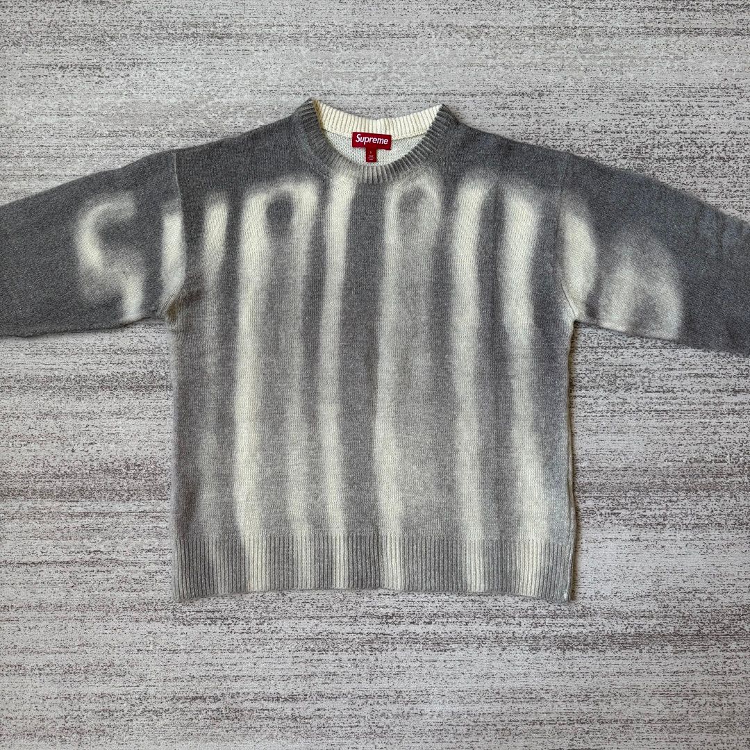 Supreme Blurred Logo Sweater