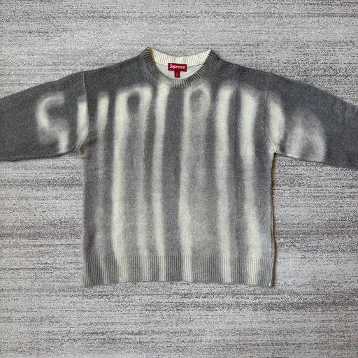 Supreme Blurred Logo Sweater