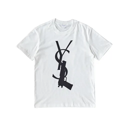 Slim Fit Trigger Monogram Tee
