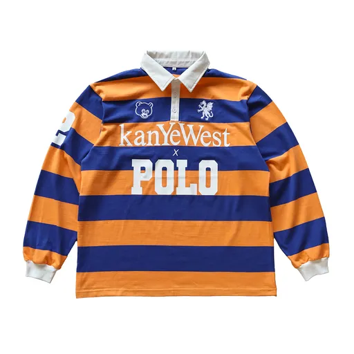 Vintage Stripe Color Blocking Polo