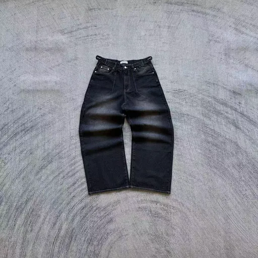 Sweats DENIM BAGGY JEANS - GRAY