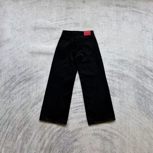 Fyredwrld Jet Black Selvedge Denim Jeans
