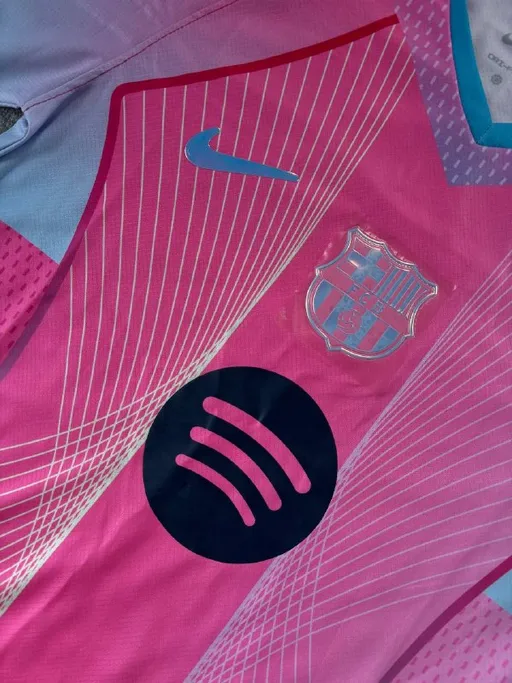 Футболка Spotify Football — розовая