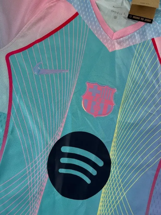 Футболка Spotify Football — синяя