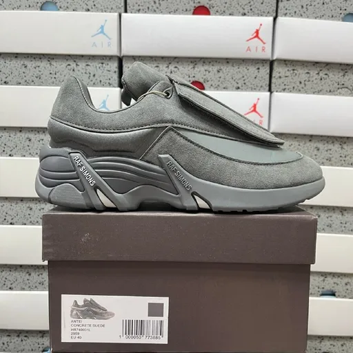 Raf Simons Antei — Concrete Suede